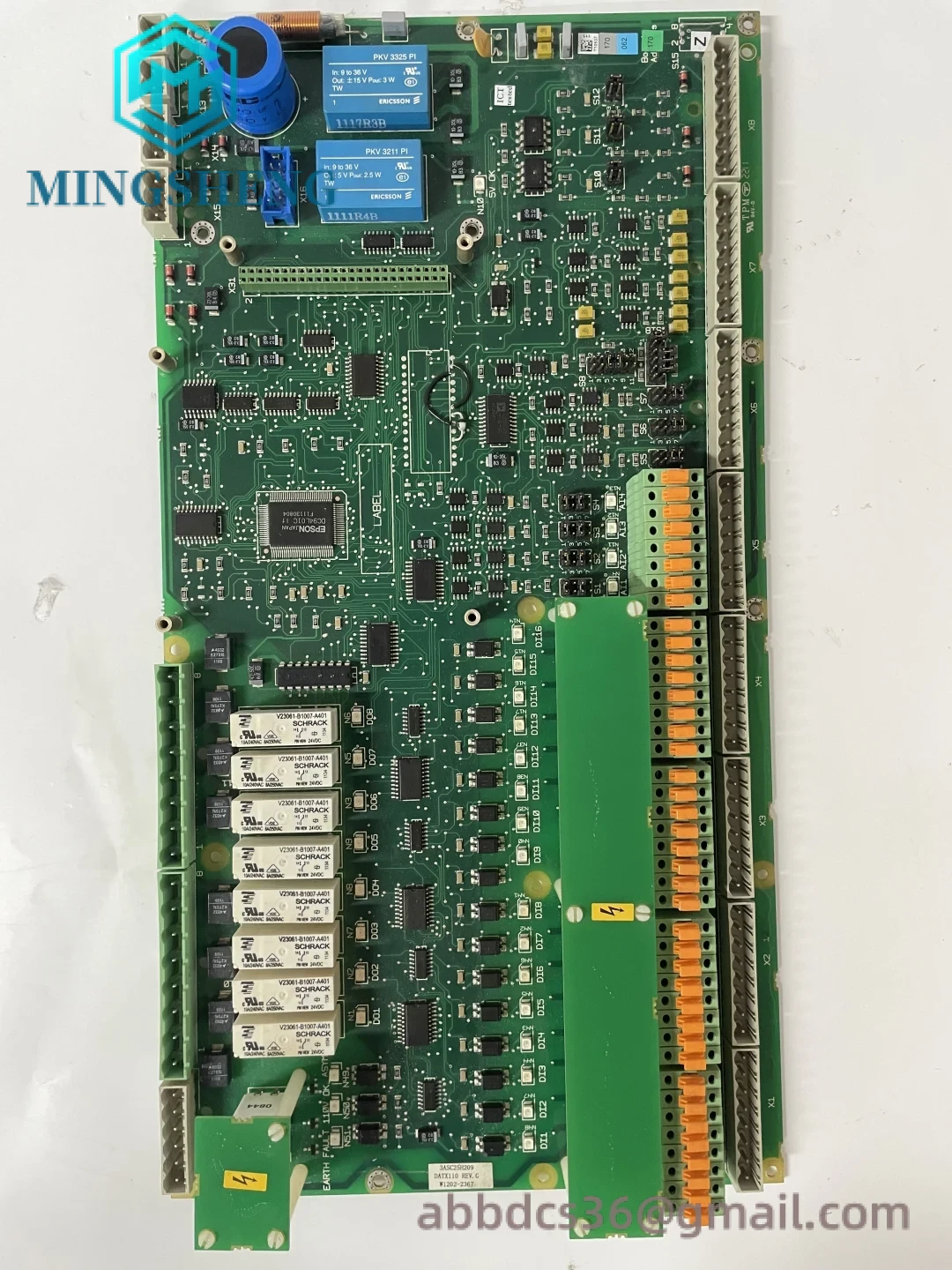 ABB 3ASC25H209 DATX110 Front View