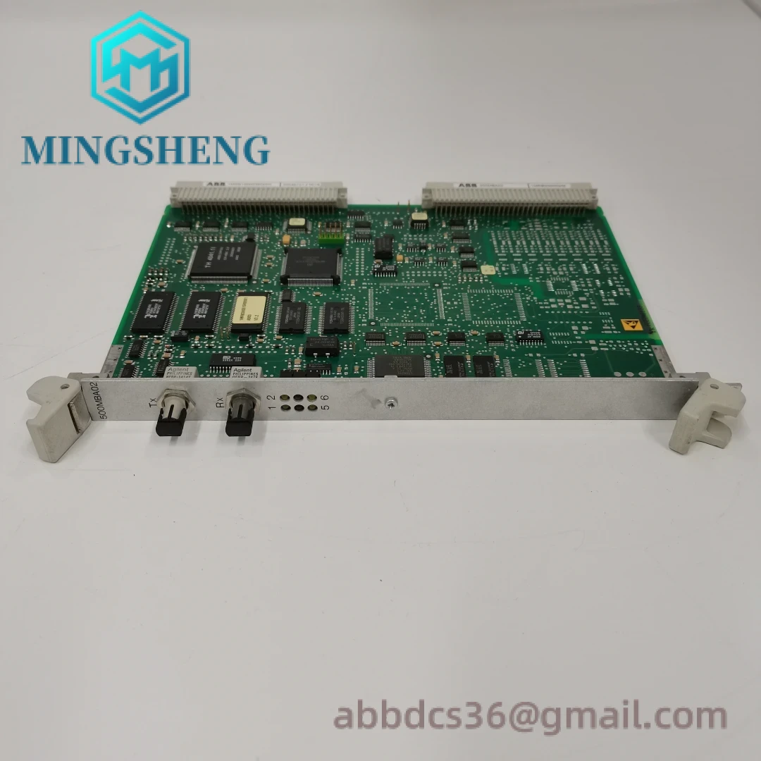 ABB 500MBA02 terminal connections