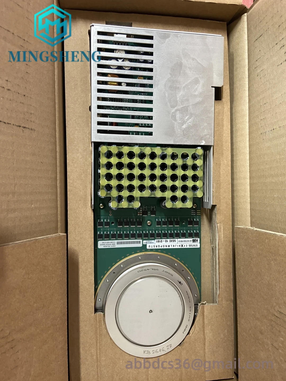 ABB controller module connector details