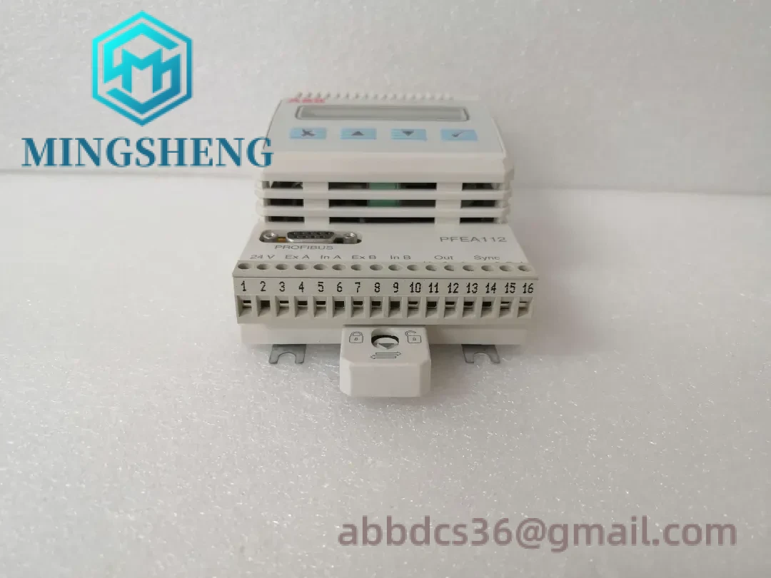 ABB PFEA112-20 front panel