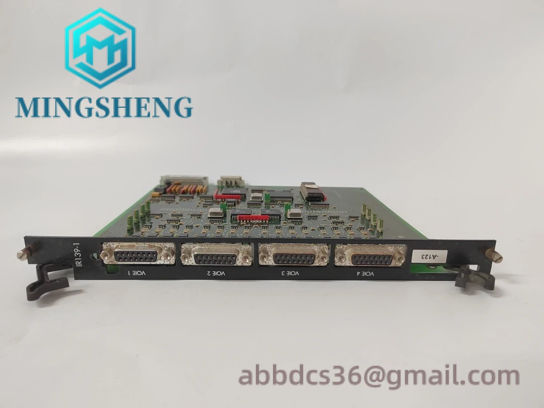 ALSTOM IR139-1 installation