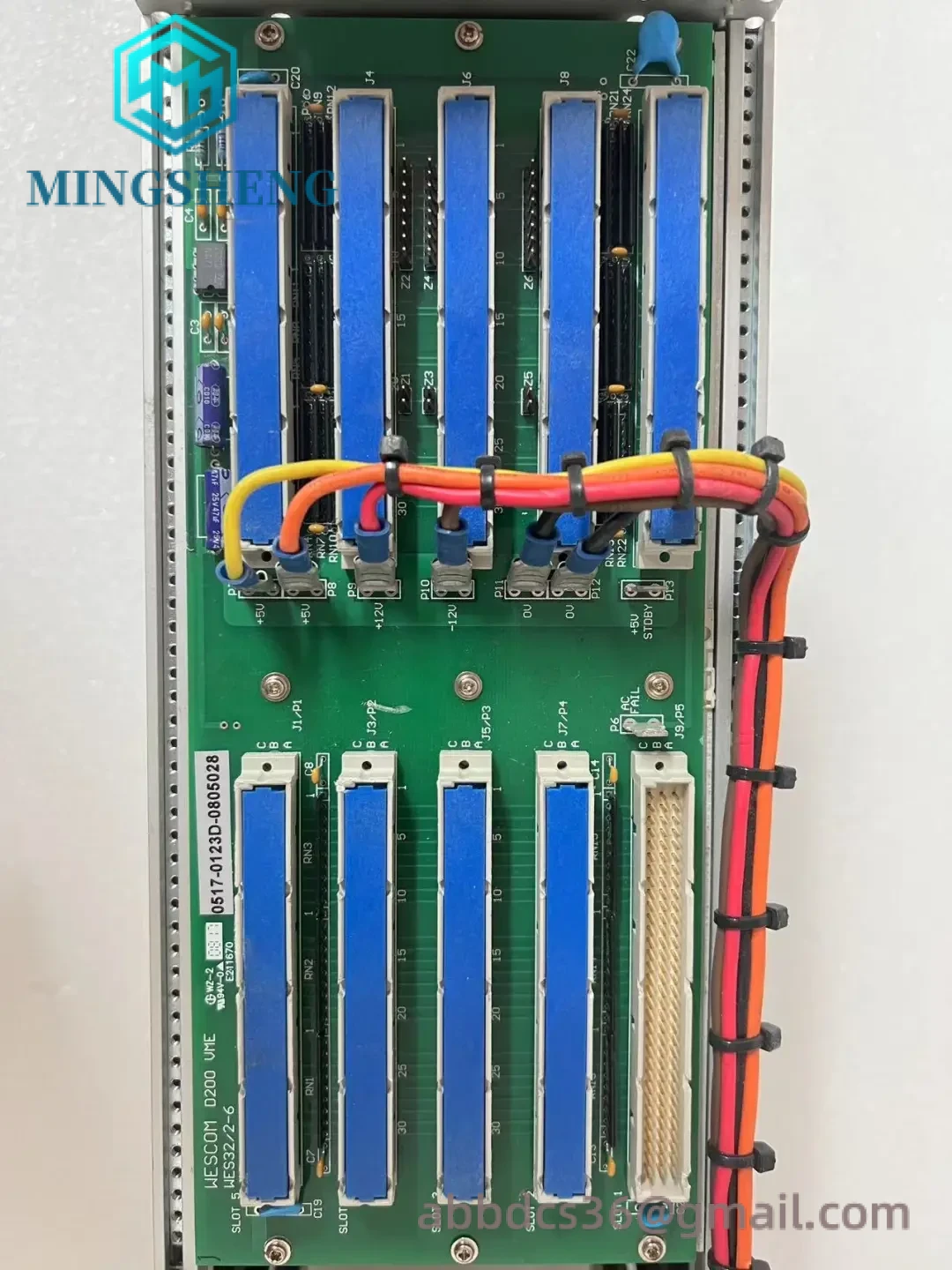 GE WESCOM D200 VME front panel