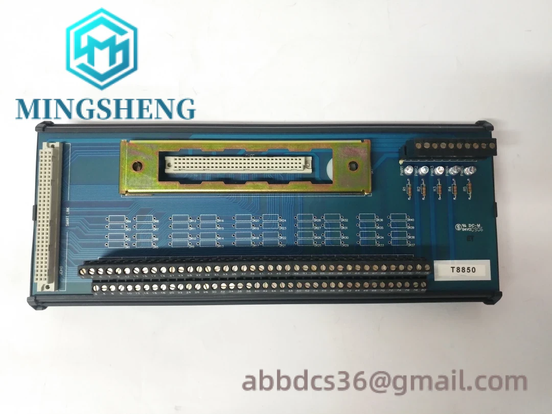 ICS TRIPLEX T8850 module front panel