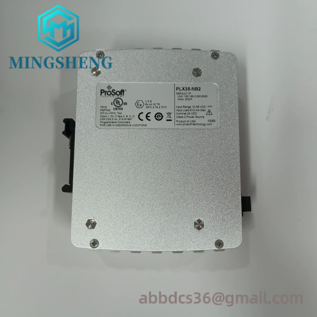 ProSoft PLX35-NB2 front panel