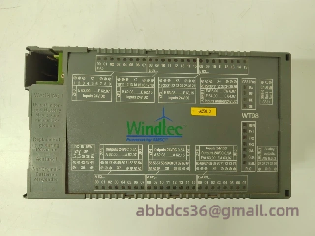 ABB 07KT98 Front Panel