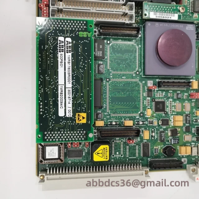 ABB 500CMP04 Front Panel