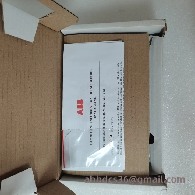 ABB DI04 Module Terminal Connections