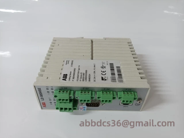 ABB LD800HSE module front panel