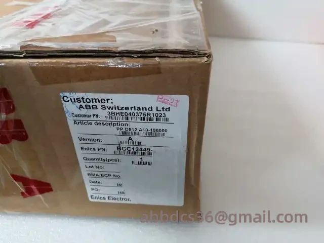 ABB PPD512 A10-15000 3BHE040375R1023