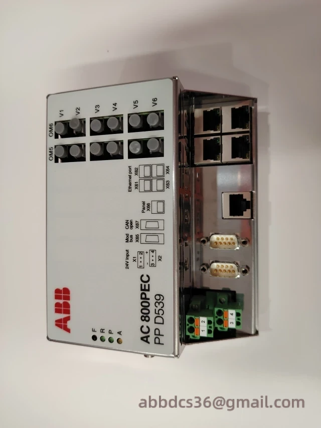 ABB module installation example
