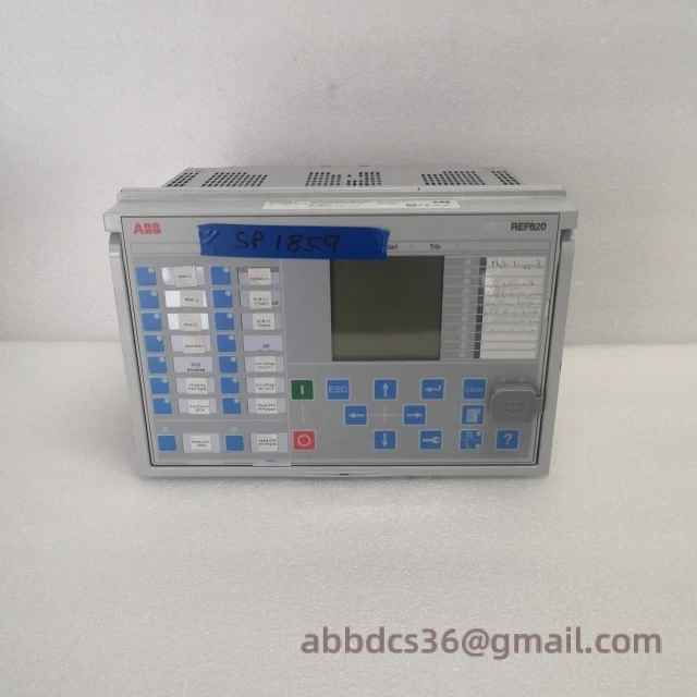 ABB REF620E_F front panel