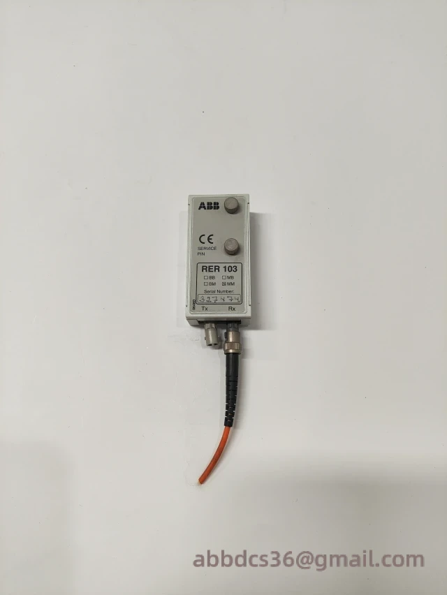 ABB RER103 Industrial Installation