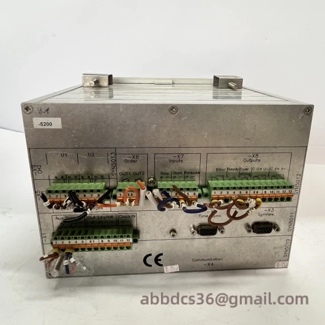 ABB SYN5202A Front Panel
