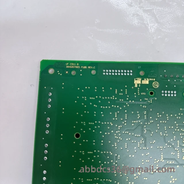 ABB UFC911B106 3BHE037864R0106 Back Panel