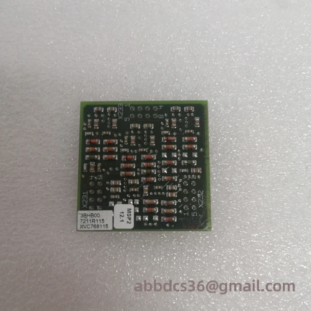 ABB XVC768115 front panel