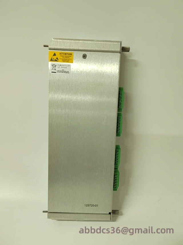 BENTLY 125720-01 Front Panel