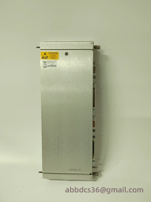 BENTLY 125760-01 front panel