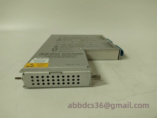 BENTLY 136711-01 terminal connections