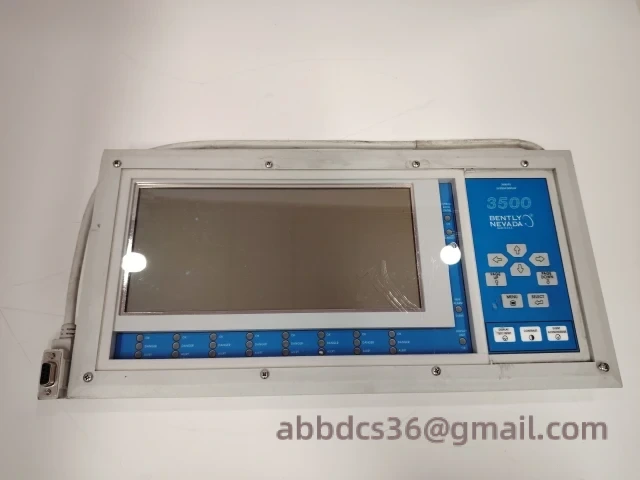 Bently 3500/93 front panel