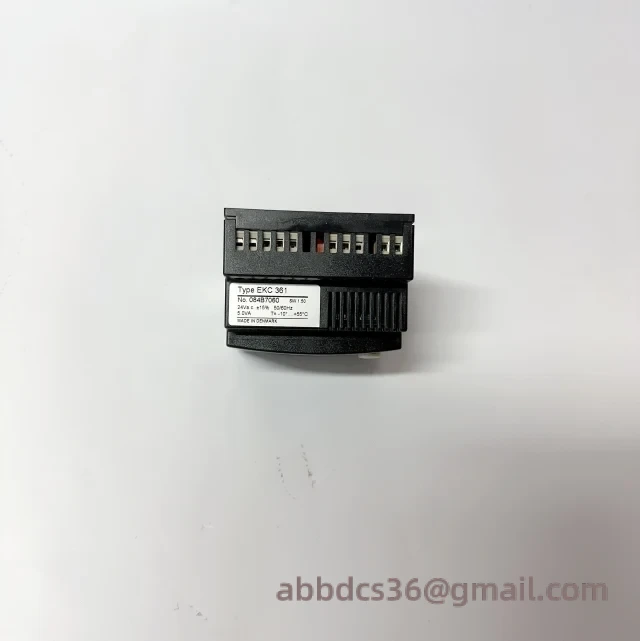 EKC 361 module front panel