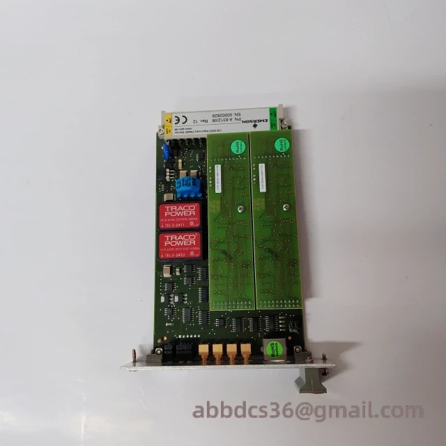 EMERSON A631206 Internal Components