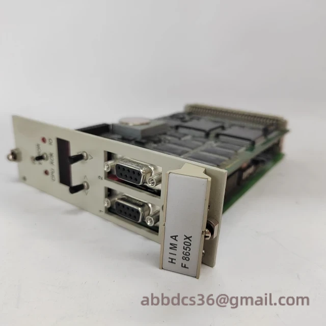 F8650X front panel