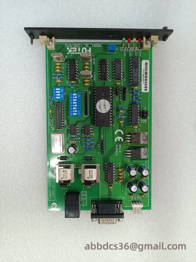 GE DL-1200 RTU front panel