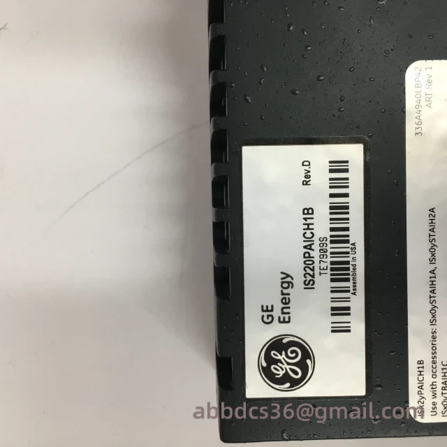 GE IS220PAICH1B terminal block