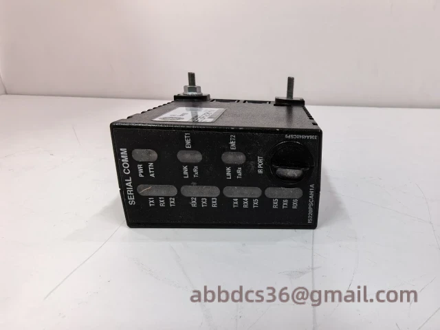 GE IS220PSCAH1A Connection Ports