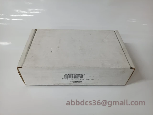 GE IS420ESWBH3A front panel