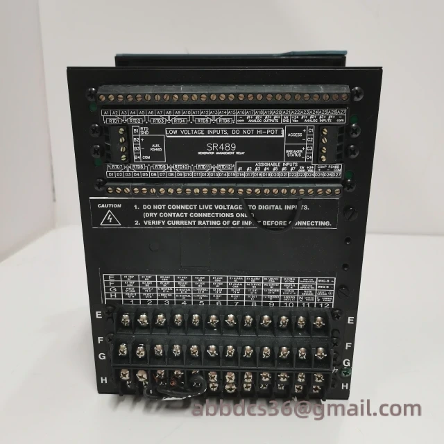 GE SR489-P1-HI-A20-E terminal block