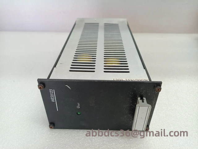 GE WES5123-1200 front panel