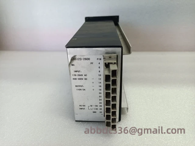 GE WES5123-2600 Mounting Configuration