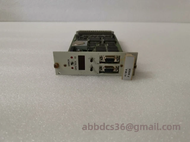 HIMA F8650X Technical Diagram