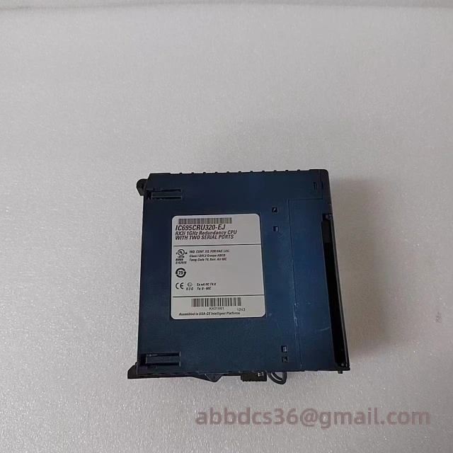 GE IC695CRU320-EJ Front Panel