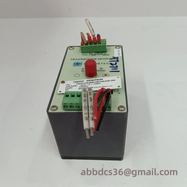 PROVIBTECH TM202 connection ports