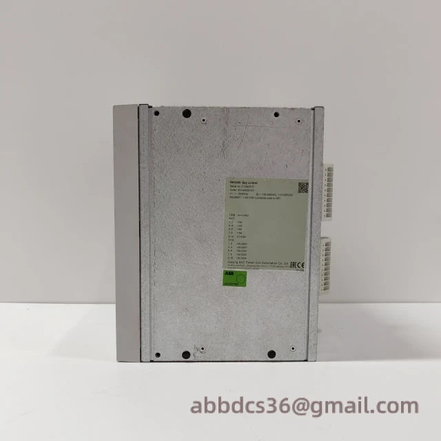 REC650 module front panel
