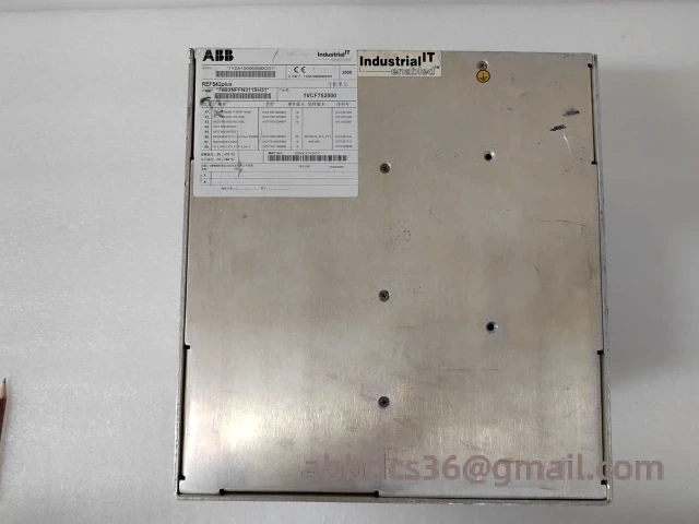 ABB REF542PLUS rear connectors