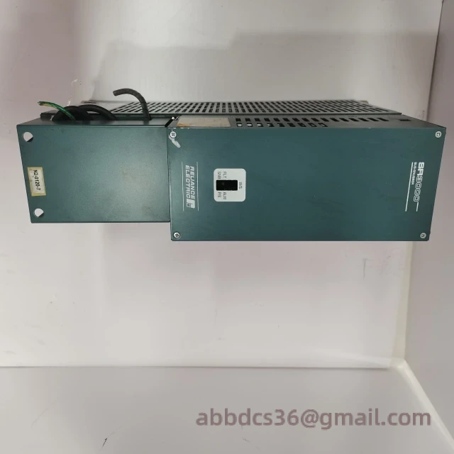 RELIANCE SR3000 2SR40700 front panel