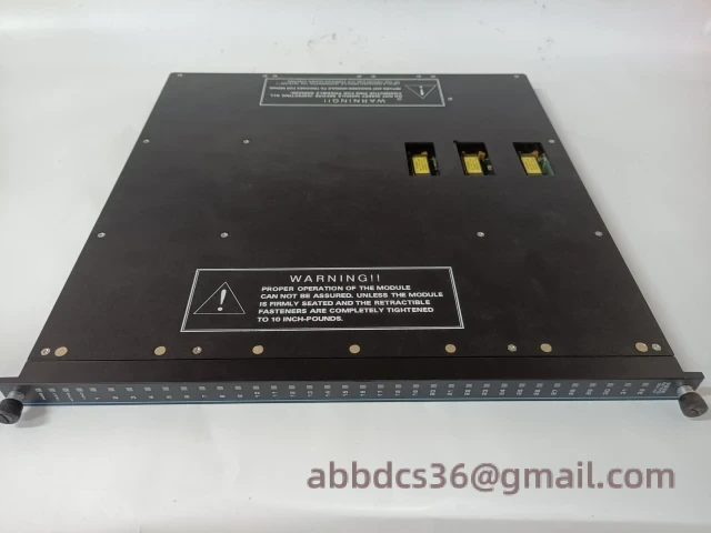 TRICONEX 3664 terminal layout