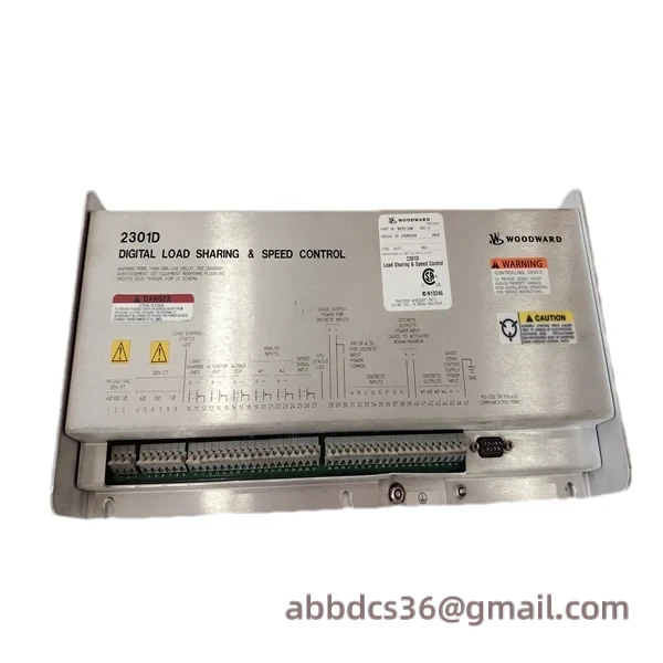 WOODWARD 8273-140 front panel