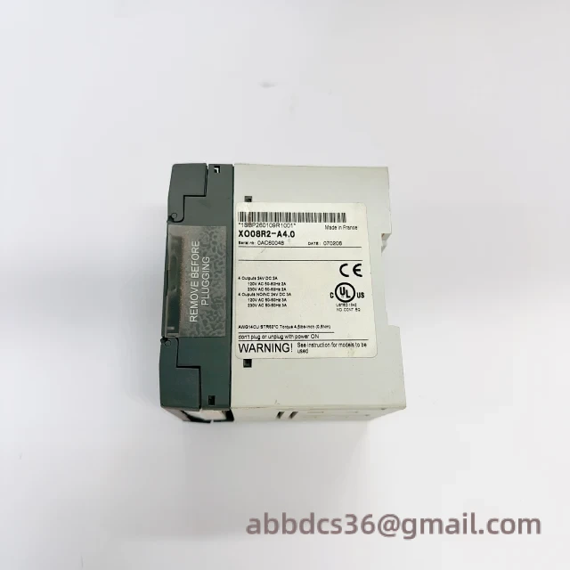 XO08R2 Terminal Layout