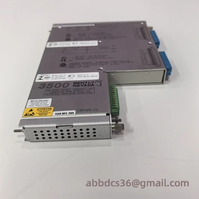 Bently Nevada 135489-02 Module Detail