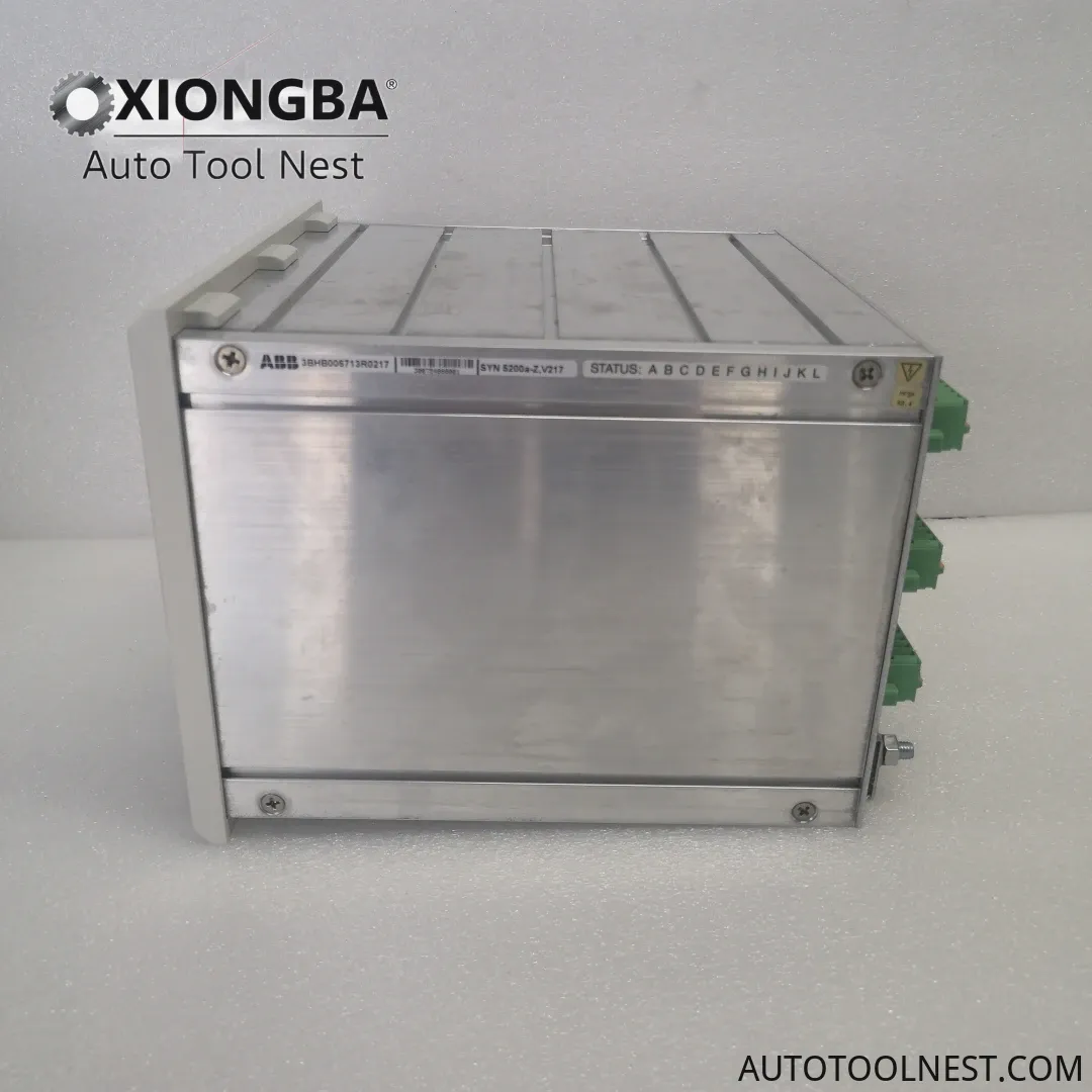 ABB SYNCHROTACT5 3BHB006713R0217 module close-up