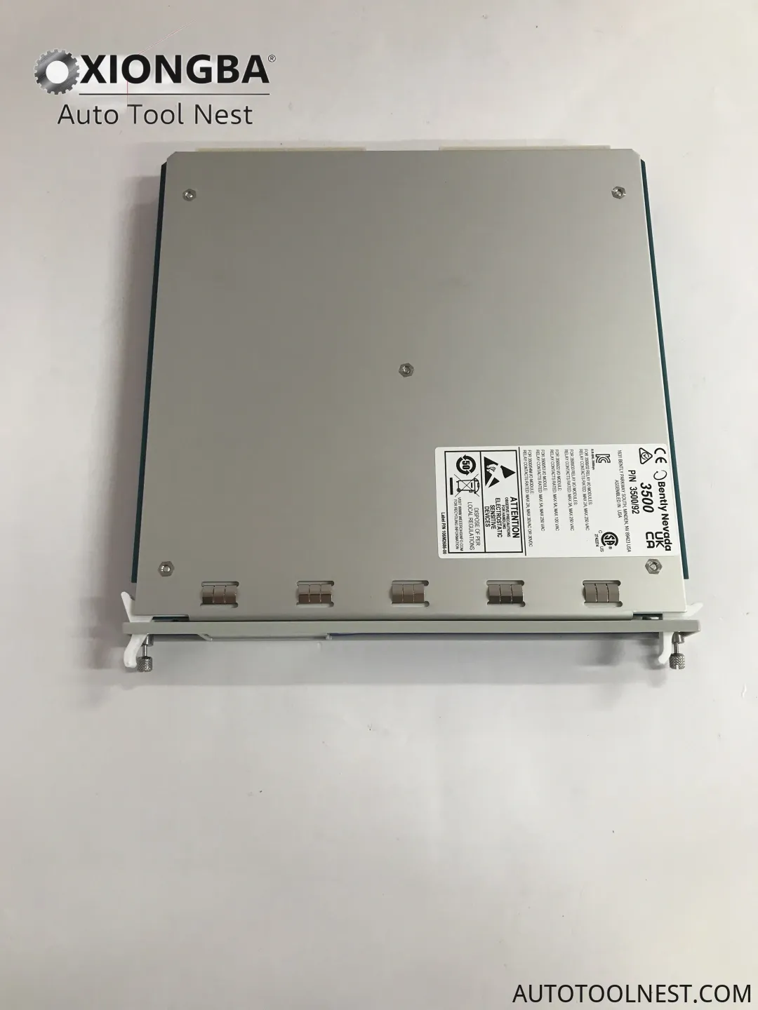 Bently Nevada 3500/92 136180-01 module installation in 3500 rack