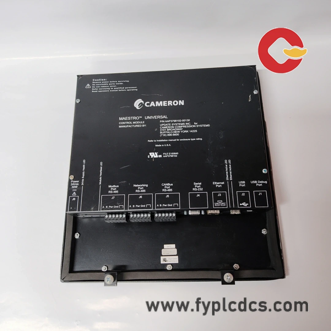 CAMERON AAP3798102-00130 Industrial Control Module - Reliable ...