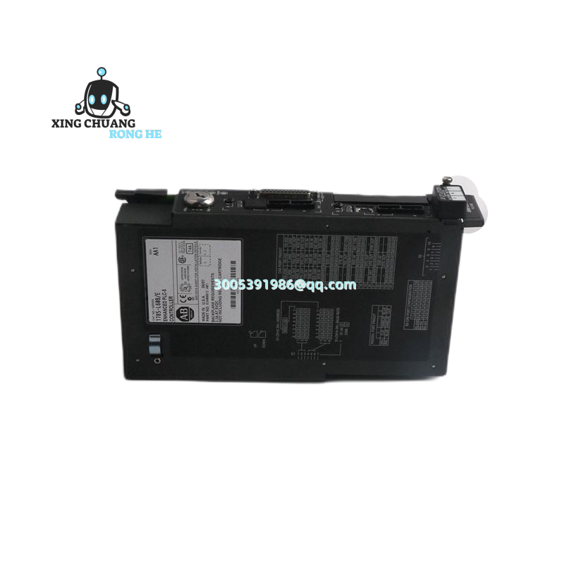 Allen Bradley 1398-DDM-075 servo drive mounted on DIN rail