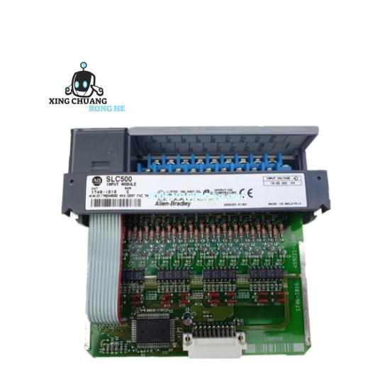 Allen Bradley 1746-IB16 installed in control cabinet