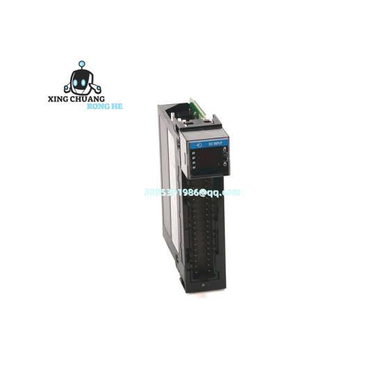 Allen Bradley 1756-IB32 module installed in control cabinet