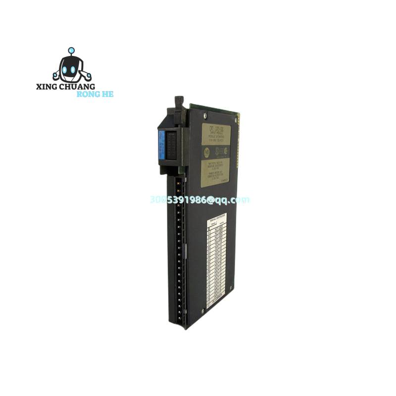 Close-up of Allen Bradley 1771-IBD terminal connections